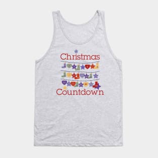 Christmas Seasons - Pretty Countdown Calendar 3 Tank Top